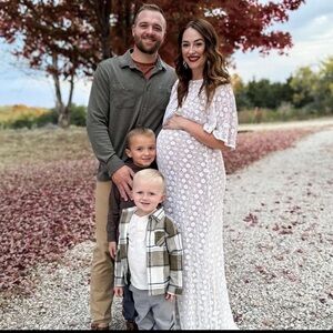 Miguelina White Maxi Dress